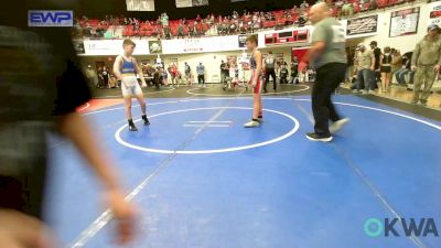 90 lbs Rr Rnd 2 - Jett Holland, Tiger Trained Wrestling vs Rhett Powers, Tiger Trained Wrestling