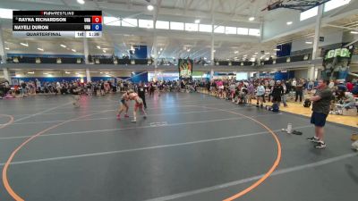 135 lbs Quarterfinal - Rayna Richardson, Unattached vs Nayeli Duron, Unattached