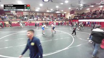 285 lbs Semifinal - Marcus Arias, Twin Falls vs T.J. Callier, Nampa