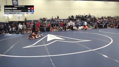 117 lbs Champ. Round 2 - Isabella Coronado, Eastern Oregon University (OR) vs Deandra Meza, Southern Oregon University