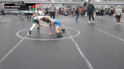 88 lbs Placement (4 Team) - Wyatt Hassinger, Kings vs Mack McKenna, Pennridge Youth Wrestling