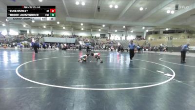 65 lbs Champ. Round 1 - Boone Loutzenhiser, Buccaneer Wrestling Club vs Luke Munsey, Halls Wrestling