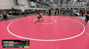 200 lbs 3rd Place Match - Elijah Torres, X-CLUSIVE Wrestling vs Austin Taurel, Tom Eagle Wrestling Academy
