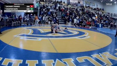 114 lbs Consy 4 - Zachary Franks, Connellsville vs Coleton Klipa, Norwin