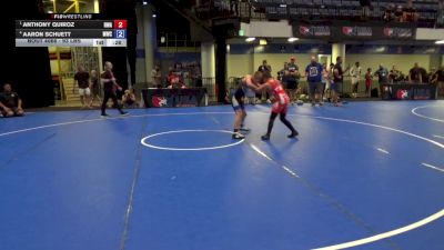 93 lbs Semis - Anthony Quiroz, Region Wrestling Academy vs Aaron Schuett, MWC Wrestling Academy