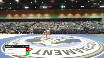 149 lbs Round Of 32 - Seth Johnson, Marian vs Eddie Homrock, Michigan State