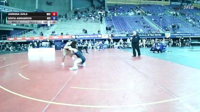 103 lbs Placement (4 Team) - Janessa Avila, Missouri Valley College vs Sofia Abramson, Oklahoma City University