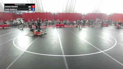 120 lbs Cons. Rd Of 16 - Mason Bruber, MWC vs Gabe Marella, Relentless Training Center