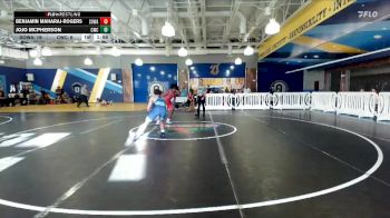 132 lbs Champ Round 1 (16 Team) - JoJo McPherson, Claw WC vs Benjamin Maharaj-Rogers, SOWA /HWC