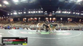 113 lbs Cons. Round 6 - Kevin Mclean, Flagler Palm Coast vs Everett Stephens, First Baptist (Naples)