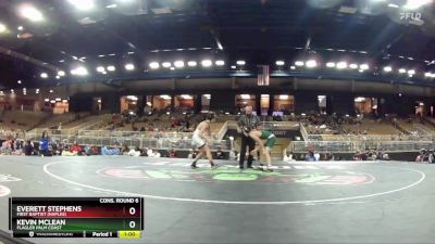 113 lbs Cons. Round 6 - Kevin Mclean, Flagler Palm Coast vs Everett Stephens, First Baptist (Naples)