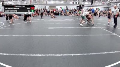 160 lbs Round 5 (8 Team) - Dylan Reithmayr, RedNose WS vs Maddox White, Broad Axe Green