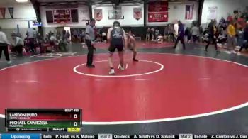 195 lbs Semifinal - Michael Cawiezell, Muscatine vs Landon Rudd, Fort Madison JV