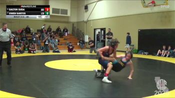 89 lbs Cons. Round 2 - Dalton Suda, Albiani Middle School vs Owen Santos, Livermore Elite WC