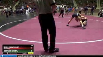 145 lbs Champ. Round 1 - Jimmy Mcmillan, John Carroll Catholic HS vs Zach Crosthwait, Wetumpka