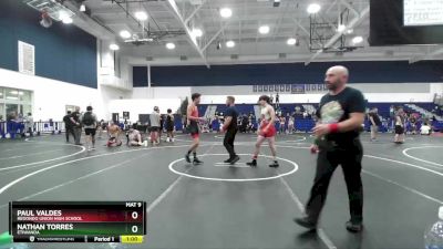 138 lbs Cons. Semi - Nathan Torres, Etiwanda vs Paul Valdes, Redondo Union High School