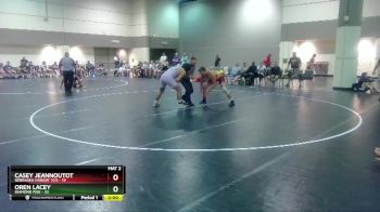 195 lbs Round 5 (6 Team) - Oren Lacey, Diamond Fish vs Casey Jeannoutot, Nebraska Hangin` 10`s