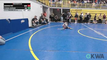 58 lbs Round Of 16 - Boston Fry, Morrison Takedown Club vs Kyson Copelin, Disciple Wrestling