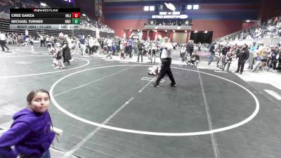 73 lbs Round Of 16 - Cree Garza, Inland Northwest Training Center vs Michael Turner, Green River Grapplers