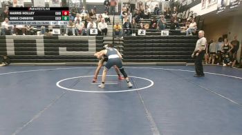 138 lbs Quarters & 1st Wb (16 Team) - Greg Christie, Coahulla Creek vs Harris Holley, Cook