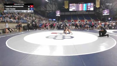 140 lbs Quarters - Harlow Skenandore, WI vs Kesi Tsarni, MD