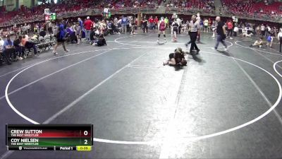 65 lbs Quarterfinal - Crew Sutton, The Best Wrestler vs Coy Nielsen, The Best Wrestler