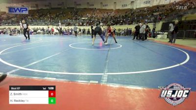 170 lbs Quarterfinal - Zayden Smith, Highlander Youth vs Hayden Rackley, Tuttle Wrestling