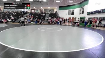 120 lbs 1st Place Match - Rudy Rodriguez, GI Grapplers vs Cole Caniglia, AMDG