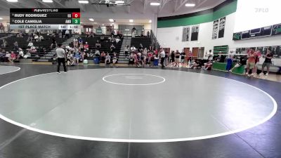 120 lbs 1st Place Match - Rudy Rodriguez, GI Grapplers vs Cole Caniglia, AMDG