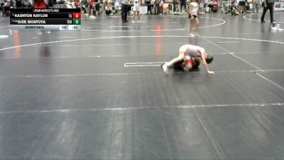 50 lbs Semifinal - **Jude Montoya, Top Rank Hammers vs Kashton Kaylor, Team Aggression