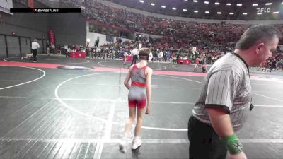 88 lbs Quarterfinal - Carson Eilbes, Askren Wrestling Academy vs Blake Fernandes, Alber Athletics Wrestling Club