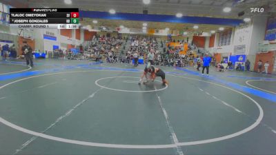 126 lbs Champ. Round 1 - Tlaloc Omeyokan, Sierra Vista vs Joseph Gonzales, Huntington Beach