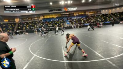 150 lbs Cons. Round 2 - Myles Monis, Lombard (Montini) vs Ben Gallagher, Waukee Northwest