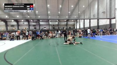 Junior FS - 126 lbs Cons. Round 4 - Rigoberto Gonzalez Tapia, Scappoose High School Wrestling vs Caleb Do, UP Outlaw WC