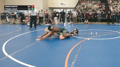 172-H lbs Round Of 64 - Avante Santos, Collingswood vs Tyquell Lucas, Fisheye