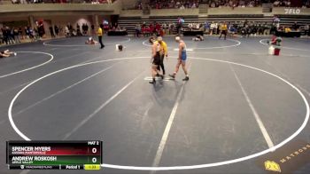 121 Championship Bracket Champ. Round 1 - Spencer Myers, Kasson-Mantorville vs Andrew Roskosh, Apple Valley