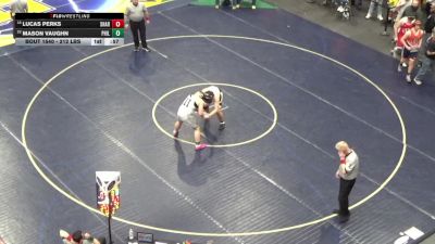 212 lbs Consi Of 16 #2 - Lucas Perks, Sharon vs Mason Vaughn, Philipsburg-Osceola