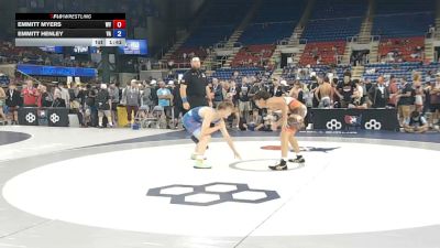 144 lbs Champ. Rd Of 64 - Emmitt Myers, West Virginia vs Emmitt Henley, Virginia
