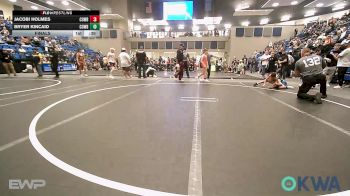 75 lbs Final - Jacobi Holmes, Cowboy Wrestling Club vs Bryer Kincaid, Cowboy Wrestling Club