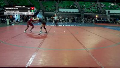 6-7A 145 Cons. Semi - April Martinez, Huntsville vs Emma Morgan, Southside Gadsden