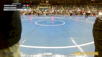 70 lbs Consi Of 32 #2 - Steven Davidson, SlyFox Wrestling Academy vs Maddox DeSalvo, Baton Rouge Training Center