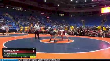 182 lbs Finals (8 Team) - Gabe Sanchez, Harvard vs Grant Albaugh, Tolono (Unity)