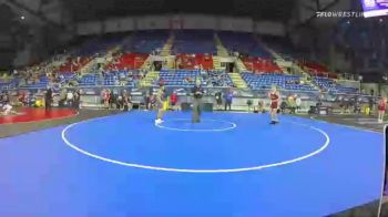 113 lbs Consi Of 32 #2 - Cash Donnell, Oklahoma vs Brandon Lee, Minnesota