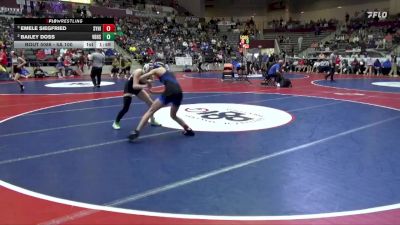 5A 100 lbs Semifinal - Emele Siegfried, Sylvan Hills vs Bailey Doss, Van Buren