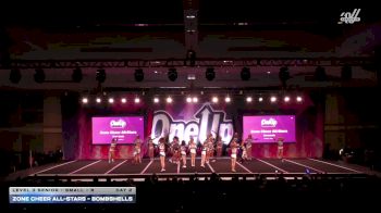 Zone Cheer All-Stars - Bombshells [2026 L3 Senior - Small - B Day 2] 2026 One Up Grand Nationals