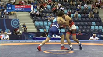 55 kg 1/8 Final - Navzod Akhmedov, Uzbekistan vs Dimitar Yuliyanov Georgiev, Bulgaria