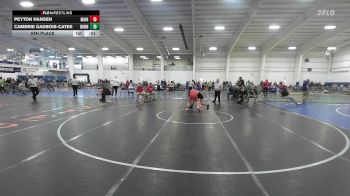 131 lbs 5th Place - Peyton Hansen, Maine Trappers WC vs Cambrie Gadbois-Cates, Bonny Eagle