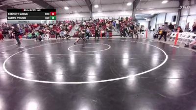 127-129 lbs Round 1 - Everett Gable, Central vs Avery Young, Cheyenne East