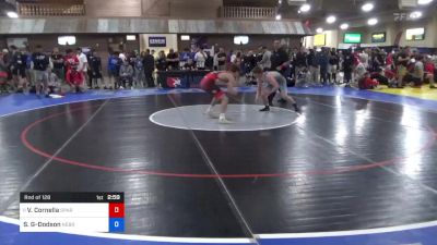 65 kg Rnd Of 128 - Vince Cornella, Spartan Combat RTC vs Skyler Geier-Dodson, Nebraska