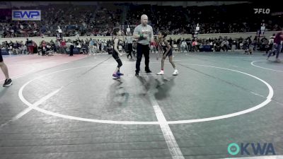 67 lbs Consolation - Hannah Kellogg, Smith Wrestling Academy vs Paisley Sutton, Ponca City Wildcat Wrestling